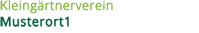 Kleingärtnerverein Musterort2 logo